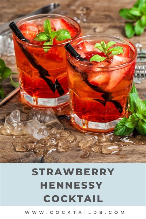 hennessy strawberry|66+ Strawberry Hennessy Recipe